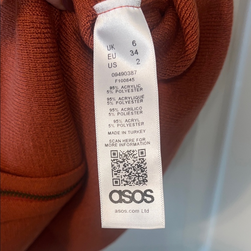 ASOS Rust Mini Dress - Picture 6 of 9